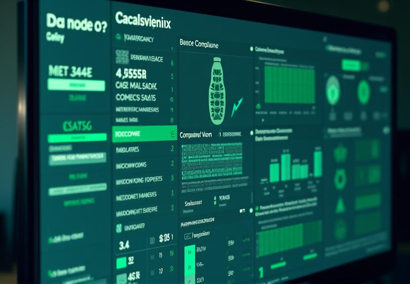 Eco-Compliant Vignette Carbon Reporting Dashboard
