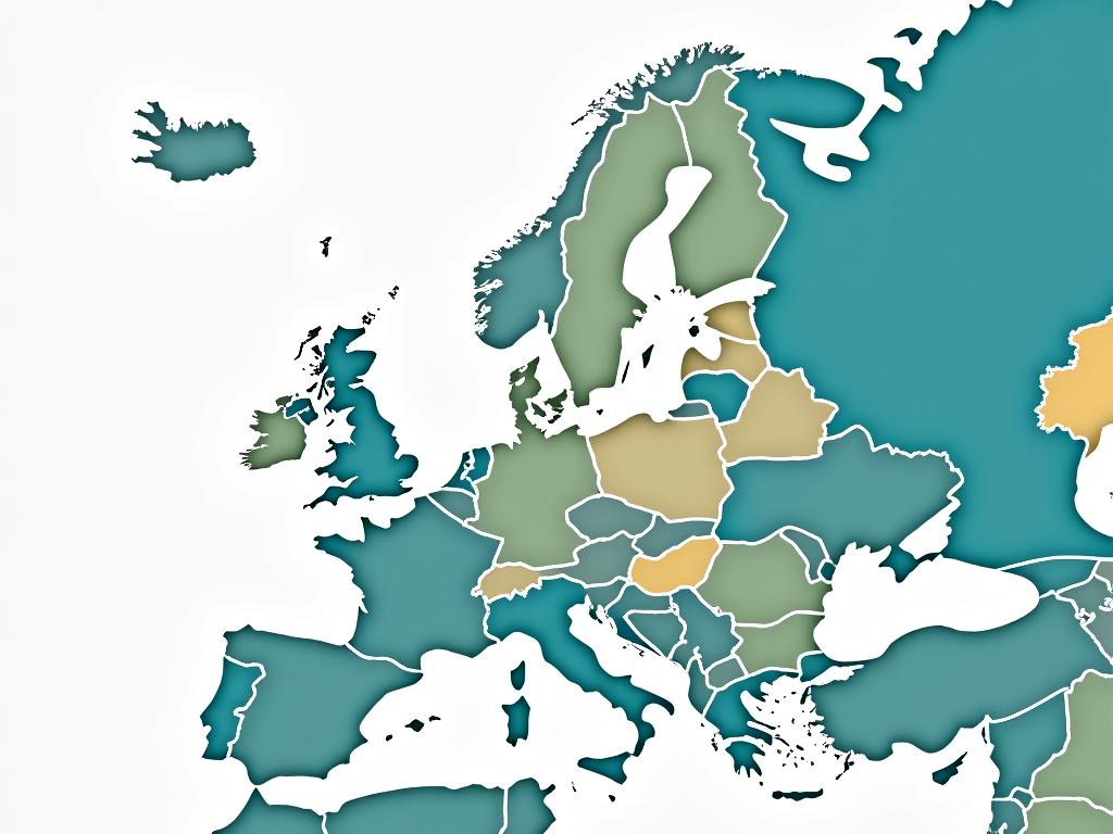 European Cross-Border Vignette Coverage Map
